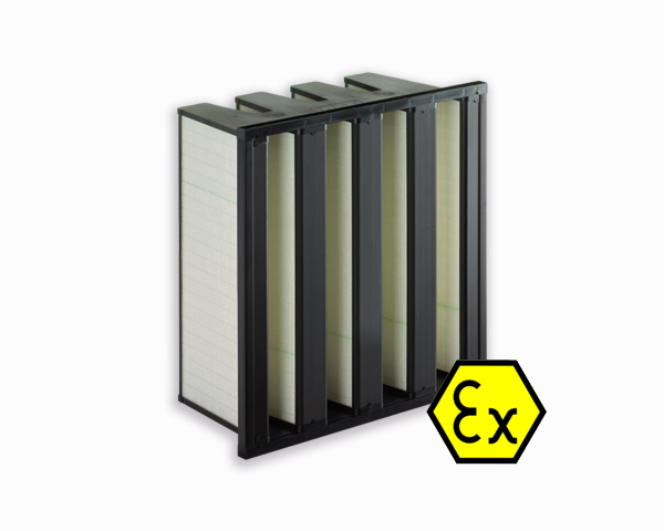 BioCel V EX - Filtre à air EPA E10/E11/E12 (ATEX)